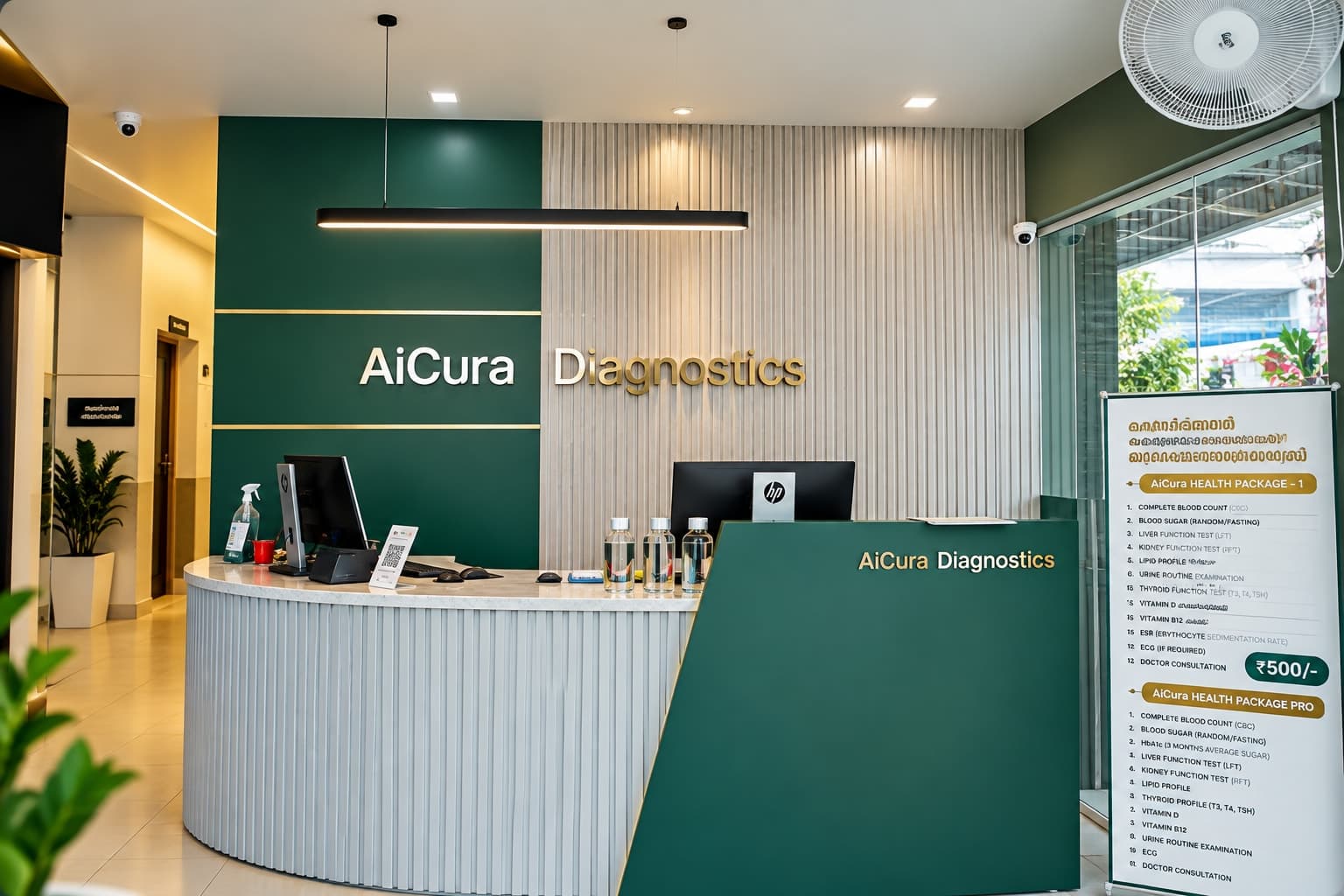 AiCura Diagnostic Laboratory facility